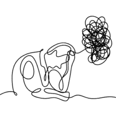 Icon representing stress, anxiety, and burnout support through holistic nervous system care.